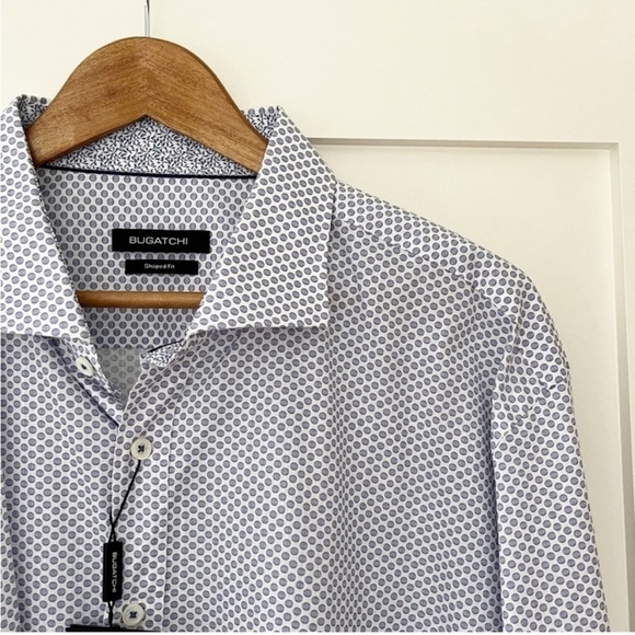 Mens Bugatchi Dress Shirt - Picture 1 of 4